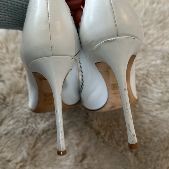 White Dior Verso 10cm Pumps size 37 - Picture 9 of 11